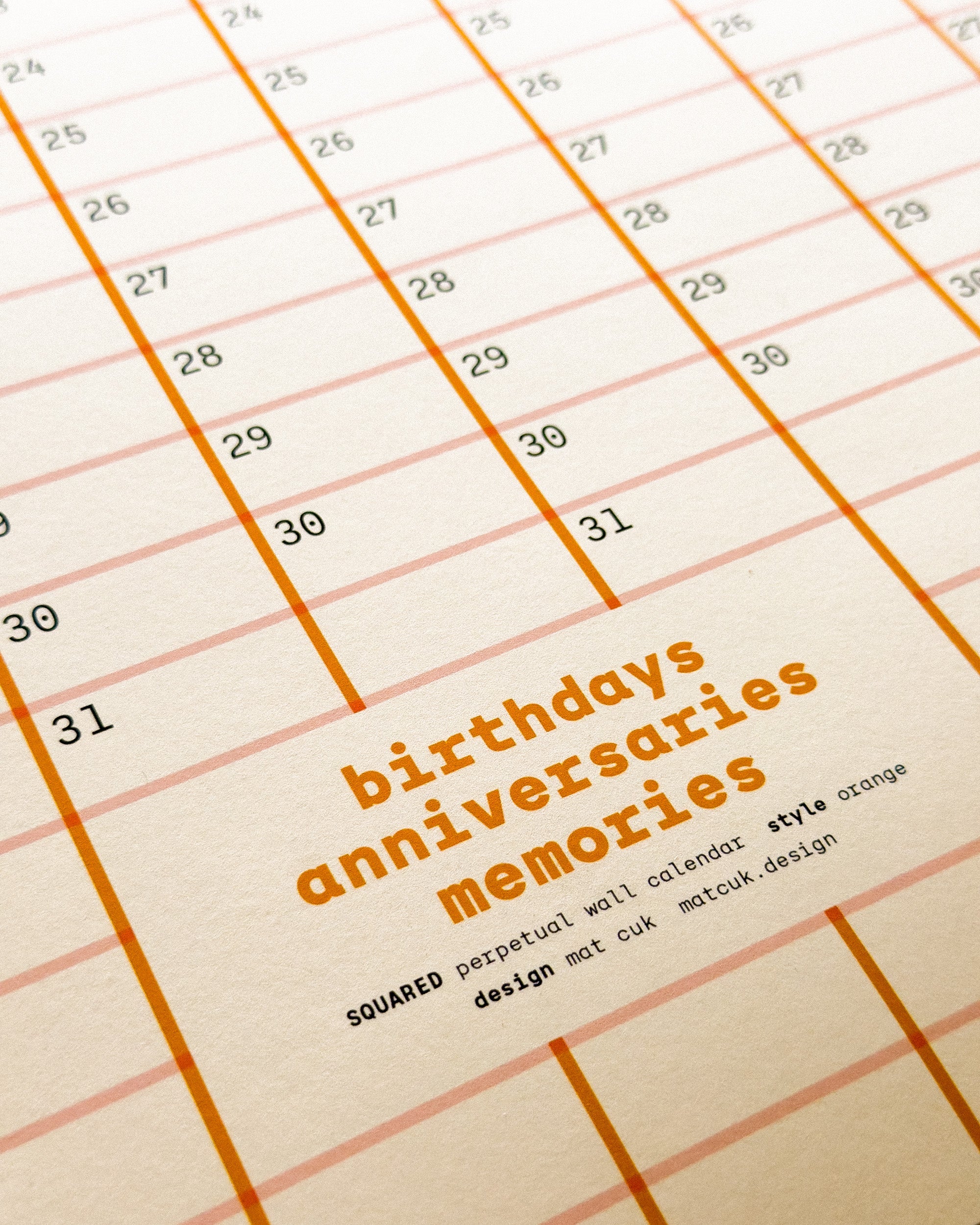 Perpetual calendars