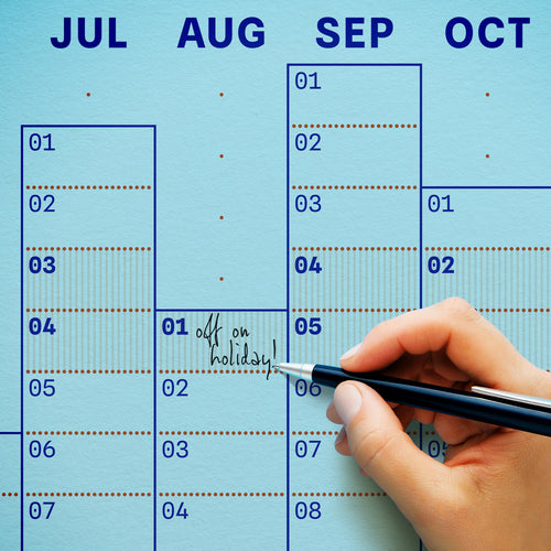 Dotline: 2027 yearly wall planner