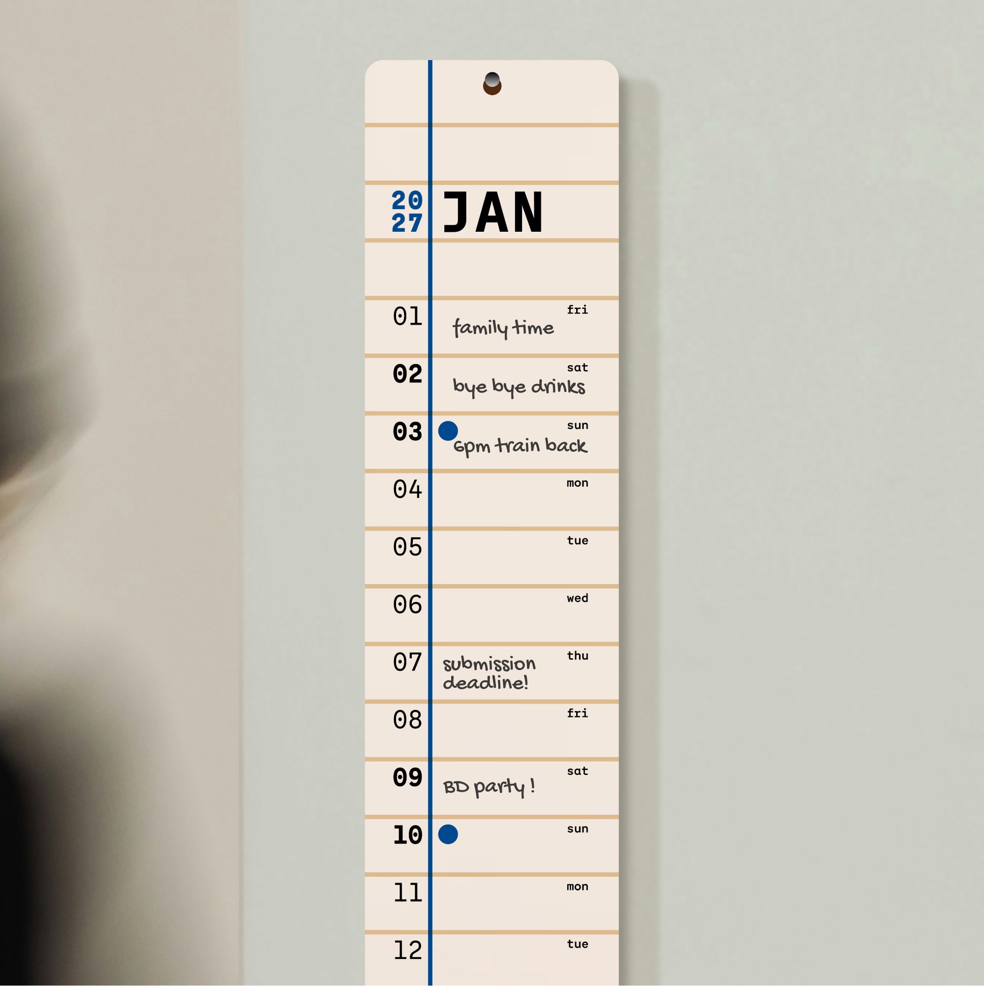 Academic Squared: 2026/27 wall calendar
