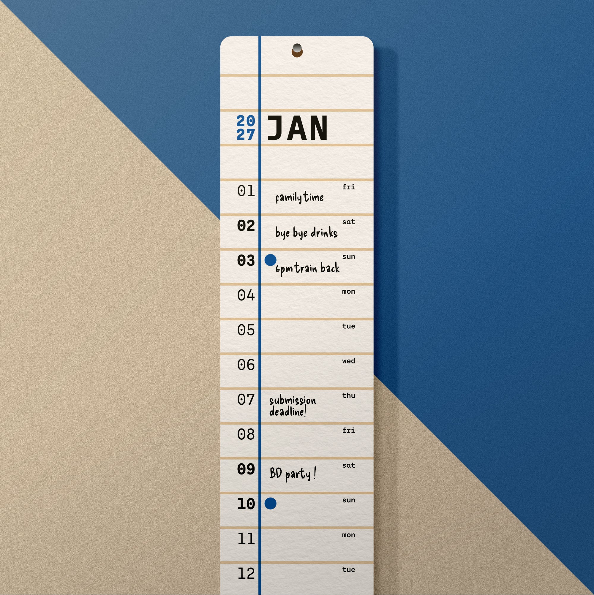 Academic Squared: 2026/27 wall calendar