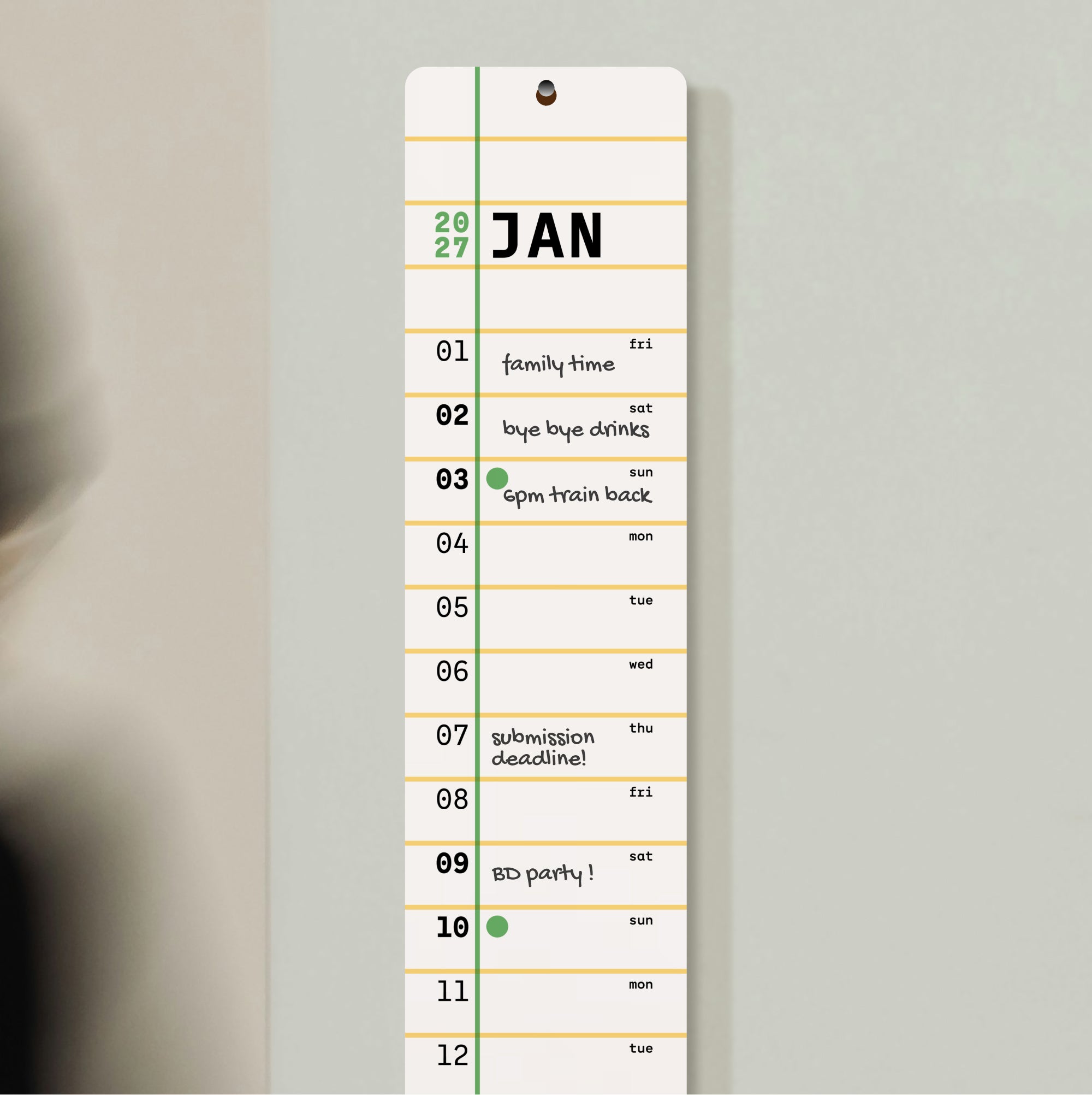 Academic Squared: 2026/27 wall calendar
